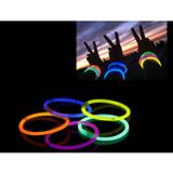 ETT 10 Adet Glow Stick Bracelet Fosforlu Kırılan Çubuk Bileklik Parti Hediyesi