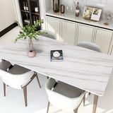 Ett Açık Mermer Desenli Yapışkanlı Folyo Kaplama Kağıdı (60Cm X 5M) - Su Geçirmez Kendinden Yapışkanlı Folyo