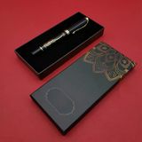 Ett Besmele Kabartmalı Roller Kalem - Mandala Desenli Kutulu Hediye