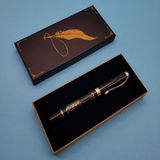 ETT Besmele Roller Kalem | Tüylü Desenli Kutulu Metal Kalem
