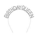 Ett Birthday Queen Yazılı Kraliçe Taç