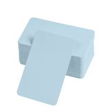Ett Boş Kelime Kartları 5X8 Cm - 50 Adet Mavi Oval Flash & Not Kartları - Tabu Oyun Kartları