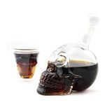 ETT Crystal Head 550ml Kuru Kafa Şişe: Dekoratif İçecek Şişesi
