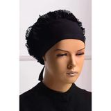 Ett Dikişli Fırfırlı Bone Bandana 5'Li Paket | Şık, Konforlu Saç Bonesi & Aksesuarı