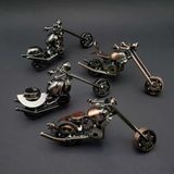 Ett El Yapımı Dekoratif Metal Motor Biblo | Endüstriyel Ofis Salon Dekor Objesi
