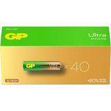 Ett Gp Ultra Alkalin Aa Kalem Pil 40'lı Paket - Çok Renkli