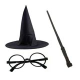 Ett Harry Potter Parti Seti - Asa, Gözlük Ve Şapka Kostüm Kiti