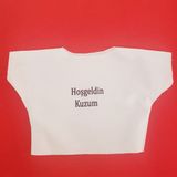 Ett Hoşgeldin Kuzum Yazılı Oyuncak Tişörtü - Çok Renkli