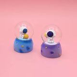 Ett Işıklı Mini Astronot Kar Küresi - Dekoratif Gece Lambası & Hediyelik Eşya