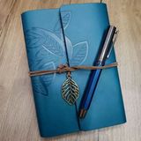 Ett Kişiye Özel Öğretmenler Günü Hediyesi | Termo Deri Defter & Metal Kalem Seti Vıp