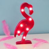 ETT Led Işıklı Flamingo Gece Lambası - Pilli, Kablosuz Dekoratif Aydınlatma