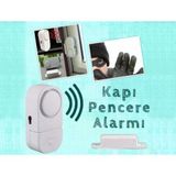 Ett Manyetik Kapı Pencere Alarmı - Kablosuz Ev Güvenlik Sistemi