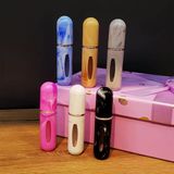 Ett Mini Cep Parfüm Şişesi - Mermer Desenli Doldurulabilir (5Ml)