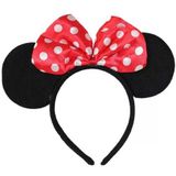 Ett Minnie Mouse Fare Kulaklı Taç & Pembe Fiyonklu Saç Bandı | Doğum Günü Ve Kostüm Partisi Aksesuarı Çocuk & Yetişkin