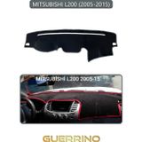Ett Mıtsubıshı L200 2005-2015Torpido Koruma Halısı Gri Kenar