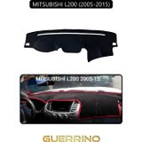 Ett Mıtsubıshı L200 2005-2015Torpido Koruma Halısı Siyah Kenar