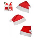 ETT Noel Baba Şapkası 3 Adet Set: Yılbaşı Kutlamaları İçin Ekonomik Parti Şapkası