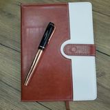 Ett Öğretmenler Gününe Defter Ve Kalem Seti – Termo Deri & Metal Roller
