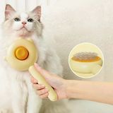 Ett Otomatik Temizlenen Pati Tasarımlı Evcil Hayvan Fırçası - Kedi & Köpek Tüy Dökülmesini %90 Azaltın