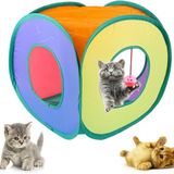ETT Oyuncak Toplu Kedi Oyun Tüneli - Kediler İçin Eğlenceli Saklanma Alanı