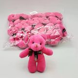 Ett Pembe Peluş Ayıcık Anahtarlık - Çanta Süsü, Anahtar & Hediyelik Oyuncak