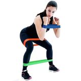Ett Pilates Direnç Lastiği Seti 5 Adet - Evde Fitness Egzersiz Bandı