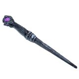 Ett Polyester Sihirli Asa Model 2 Mor | Fantastik Dekor & Cosplay Büyücü Değneği 24Cm