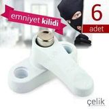 Ett Pvc Kapı Pencere Emniyet Kilidi, Çelik Pimapen Kilidi, Hırsız Önleyici - 6 Adet