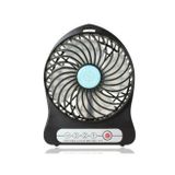 ETT Şarjlı Taşınabilir Mini Fan Vantilatör - 3 Kademeli, USB Şarjlı, Sessiz