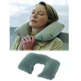 Ett Şişme Seyahat Yastığı Boyunluk | Ergonomik & Taşınabilir Konforlu Yolculuk Yastığı
