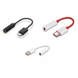 Ett Type C Kulaklık Dönüştürücü | Usb-C 3.5Mm Jack Çevirici Aux Adaptör, Mikrofon Destekli