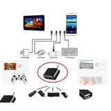 Ett Usb Type-C Otg Dönüştürücü - Telefona Klavye Mouse Joystick Bağlama Ve Veri Aktarımı