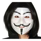 Ett V For Vendetta Maskesi Ve Siyah Kısa Saç Peruk Seti - Parti & Kostüm Aksesuarı