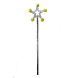 Ett Yıldız Peri Asası Sihirli Değnek - Sarı Ponponlu - 35 Cm