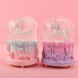 ETT7KN8 Orta Boy Unicorn Kar Küresi ELKCXMH