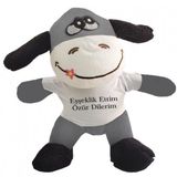 ETT7KN8 Oyuncak Peluş Eşek Eşeklik Ettim Tişörtlü ELKCXMH