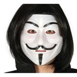 ETT7KN8 Siyah Renk Kısa Saç ve V For Vendetta Maskesi ELKCXMH