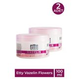 Etty Vazelin Flowers 100 ml 2 Adet