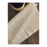etuval Linen Etamin Punch Ve Pano Kumaşı Koyu Bej 100x80