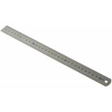 Etval Çelik Cetvel, 300x20x0.7 mm, Metal Ölçüm Cetveli