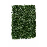 etxShop Yapay Çiçek Duvar Kaplama Panel Şimşir Tabaka 40x60 Cm Yeşil Dikey Bahçe Kontef