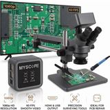 EUAS 5609F Hd 60 Fps Dijital Mikroskop Kamerası (Gri)- HDMI / USB Endüstriyel Inceleme Kamerası - .