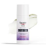 Eucerin Cilt Dengesi Gece Kremi, Tri-Balance Kompleksi ile Zenginleştirilmiş Hassas Cilt Yüz Nemlendirici, 1.7oz Şişe