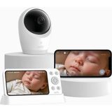 Eufy Baby Monitor E21 4K Kameralı Bebek Telsizi - Beyaz