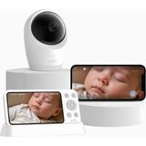 Eufy Baby Monitor E21 4K Kameralı Bebek Telsizi - Beyaz
