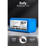 Eufy Robovac 11 3200MAH Robot Süpürge Bataryası - Maksimum Ömür, Güvenli Şarj Koruması - 3200mAh Kapasite