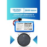 Eufy Robovac 11 Batarya (ORJİNAL KAPASİTE) 2.600mAh Pil Akıllı Robot Süpürge Batarya Değişimi