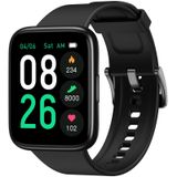 EURANS Akıllı saat 44 mm, AMOLED her zaman açık ekran fitness saati, nabız/uyku monitörü, adım kalori sayacı, IP68 su geçirmez aktivite izleyici, Android iOS ile uyumlu, siyah