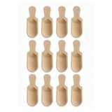 Eurasia Home 12 Adet Mini Kürek Baharat Kaşığı Ahşap Tek Ebat