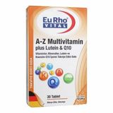 Eurho Vital A-Z Multivitamin Plus Lutein Q10 30 Tablet